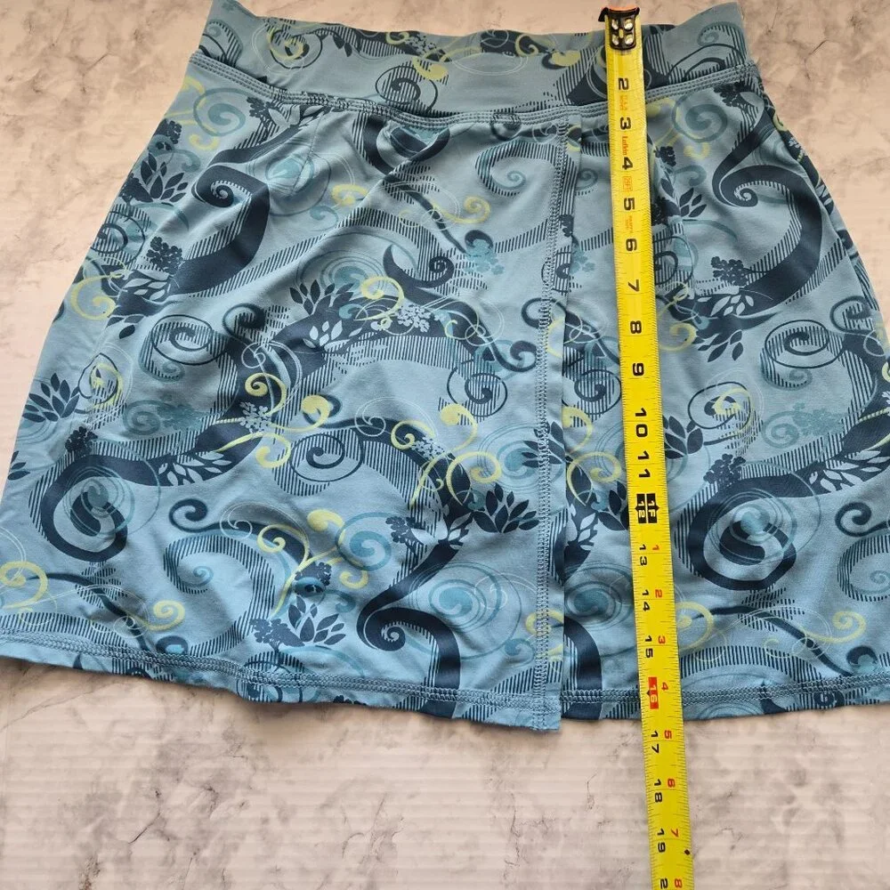 Title Nine Athletic Skort, Blue Patterned Women's Sz S - Picture 11 of 11